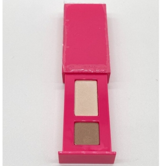 Clinique All About Shadow Duo 2 sets in Duo Ivory Bisque and BronzeSatin NEW se… - Picture 6 of 8